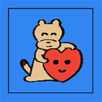 2026年1月4日ミニシールの図柄その1ぷれーりーちゃんとハート