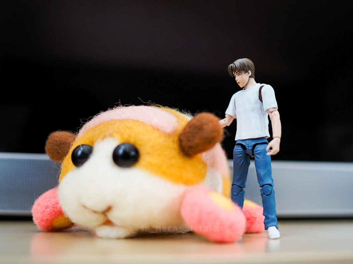 2026年1月15日DIGACTIONの藤原拓海君とフェルティングで作ったモルカーのポテト